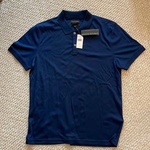 NWT - Dark Navy BR Luxury Touch Slim Fit Polo